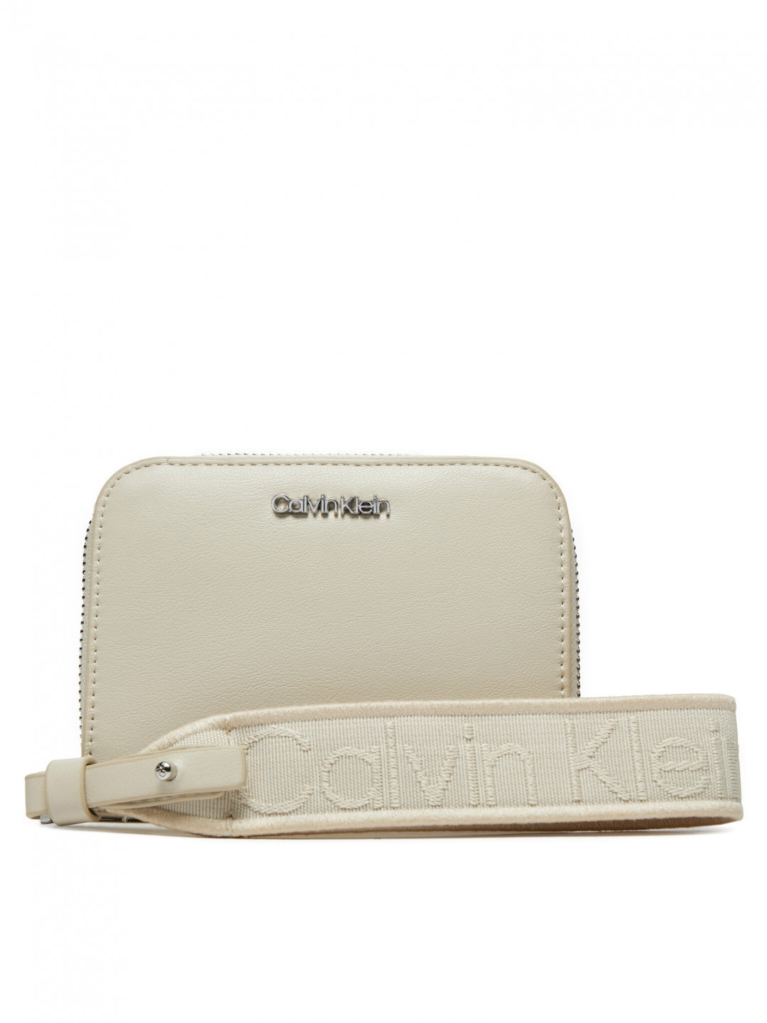 Calvin Klein Velká dámská peněženka Gracie K60K611688 Béžová